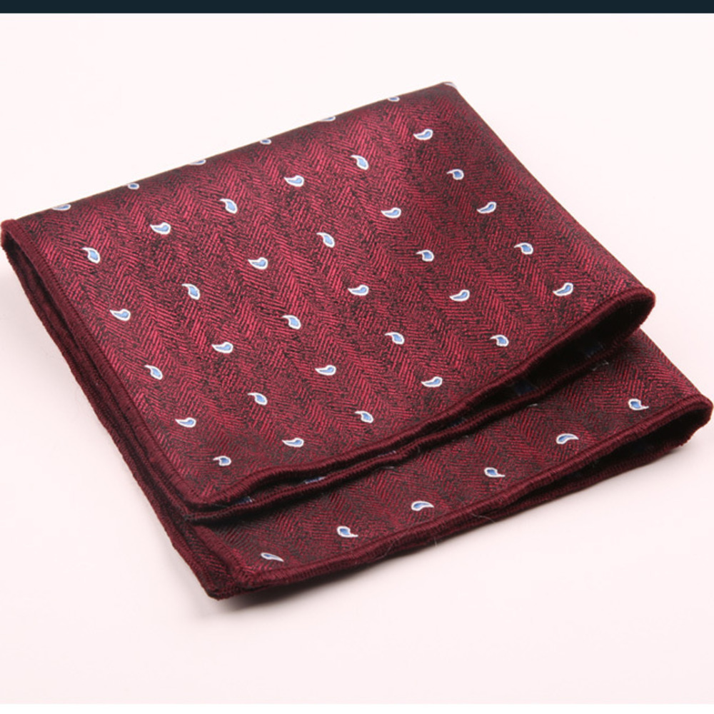 อินเทรนด์ลายดอกไม้สีน้ําตาลพ็อกเก็ตสแควร์อังกฤษผู้ชายอย่างเป็นทางการผ้าเช็ดหน้าชุดเสื้ออุปกรณ์เสริมเจ้าบ่าวงานแต่งงานหน้าอก Hanky