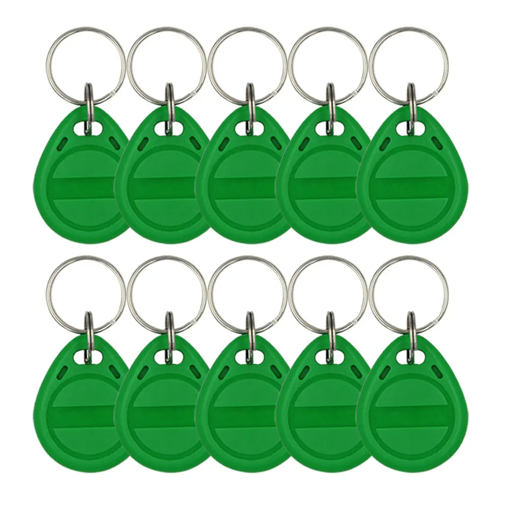 10 Chiếc EM4305 125Khz Sao Chép Chìa Rewritable Viết Được Viết Lại EM ID T5577 Keyfob RFID Nhân Bản Thẻ Vòng Gần Đột Quyết truy Cập Nhân Bản