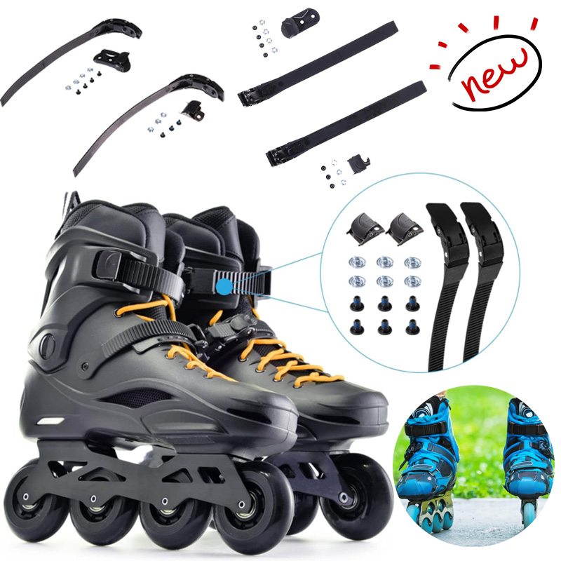 Ремень для роликовых коньков, крепежные ремни, универсальная нижняя часть, безопасная запасная часть для обуви, регулируемый ремень для обуви для катания на коньках, аксессуары