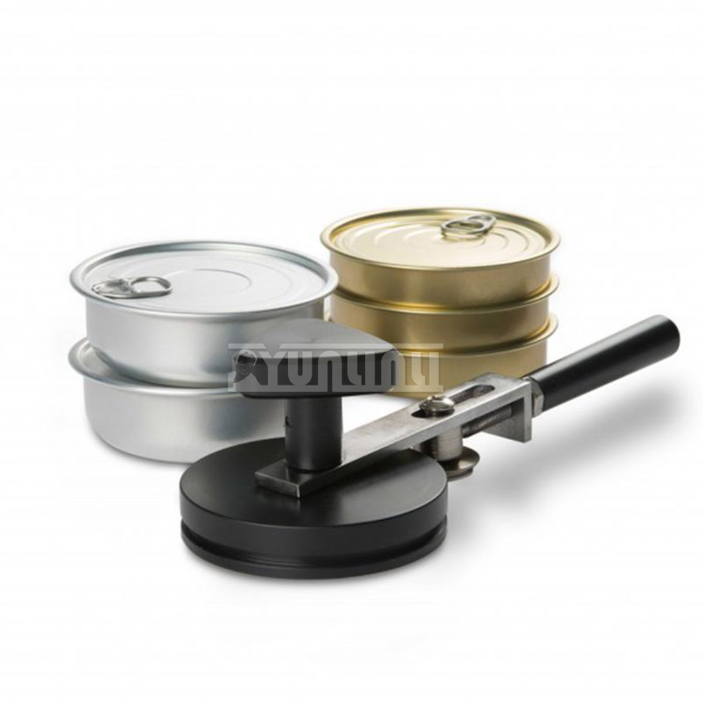 Máquina de sellado Manual portátil para latas de aluminio, selladora de botellas