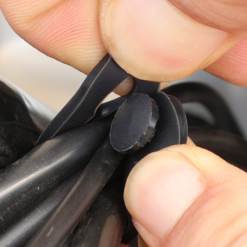 5/10/20 個オートバイゴムフレーム固定ケーブル配線ハーネス電源コードネクタイクラッチラインブレーキネクタイ弾性修正アクセサリー