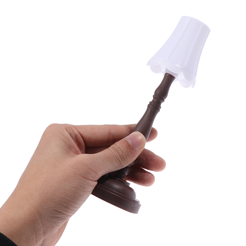 1:12 Miniaturowa lampa podłogowa LED do domku dla lalek Zabawka do domku dla lalek