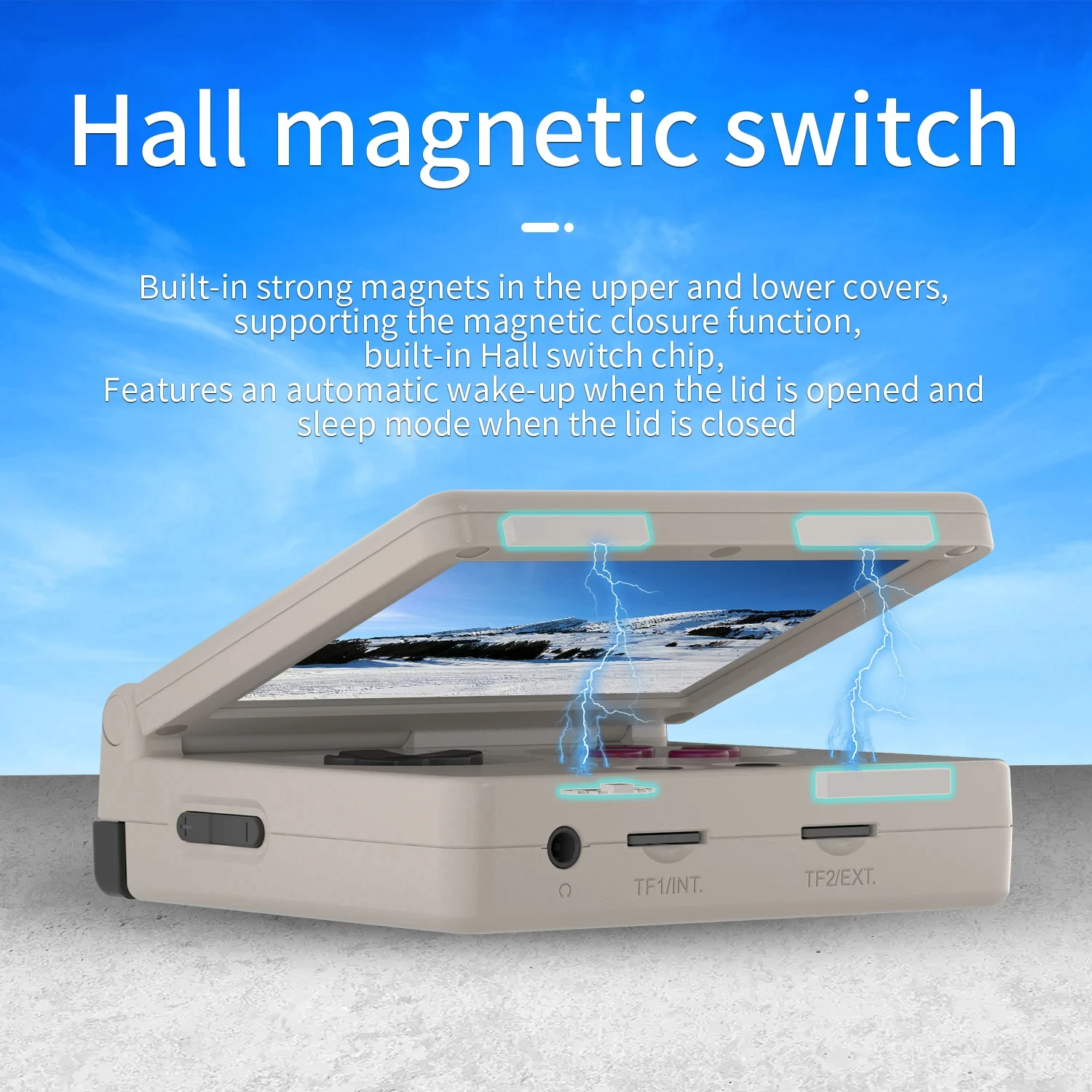 ANBERNIC RG35XXSP Retro Flip Console di gioco portatile Schermo IPS da 3,5 pollici Linux H700 Lettore per videogiochi Supporto Streaming WIFI Bluetooth