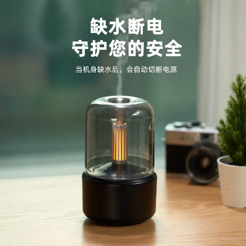 New Xiaomi Portable Mini Aroma Diffuser USB Air Humidifier Essential Oil Night Light Cold Mist Maker Sprayer for Home Gift