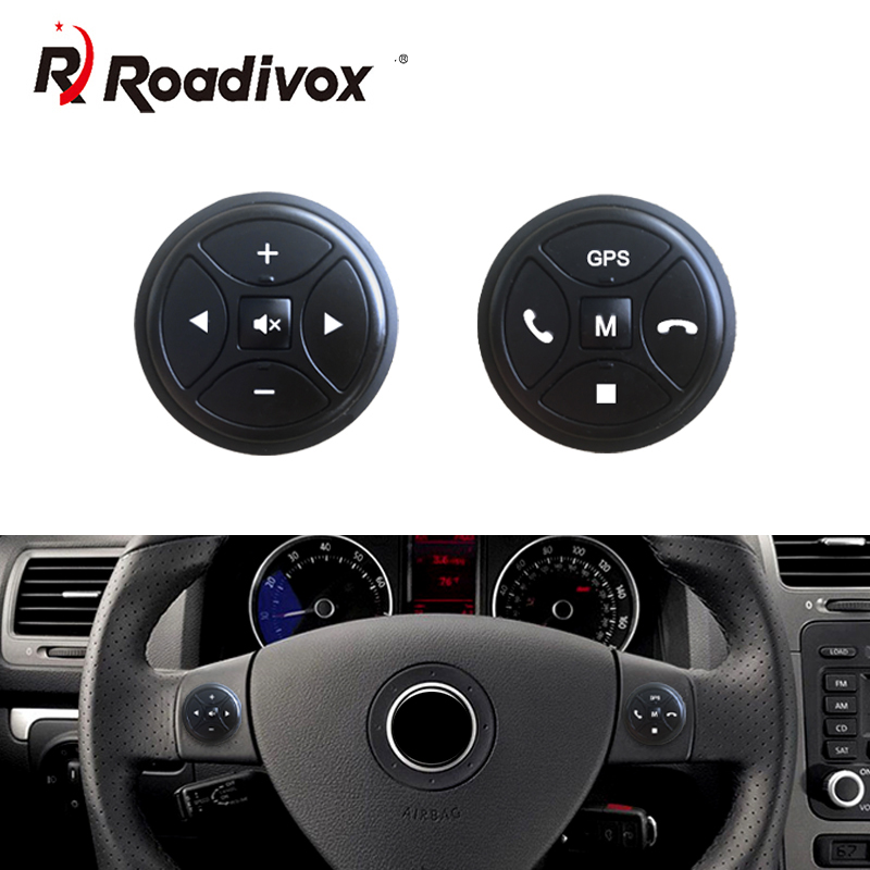 10 Phím Không Dây Lái Ô Tô Nút Điều Khiển Radio DVD GPS Đa Phương Tiện Điều Hướng Đầu Đơn Vị Nút Điều Khiển Từ Xa