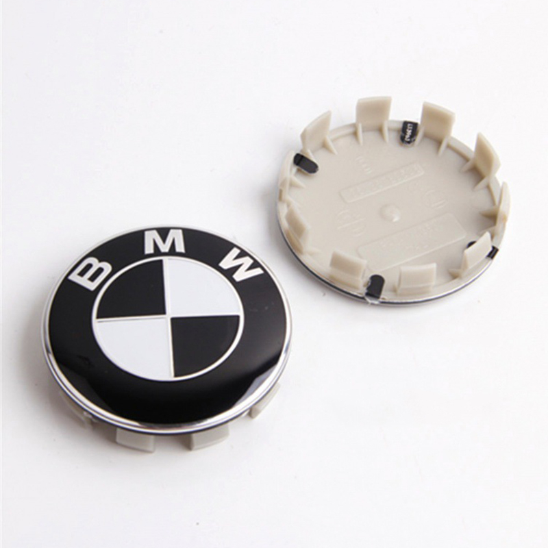 100 Uds 68mm llantas tapacubos centro de rueda de coche para BMW M E39 E46 E30 E36 E87 E53 E60 E90 F10 F20 F30 X1 X3 X5 X6 X7 Accesorios