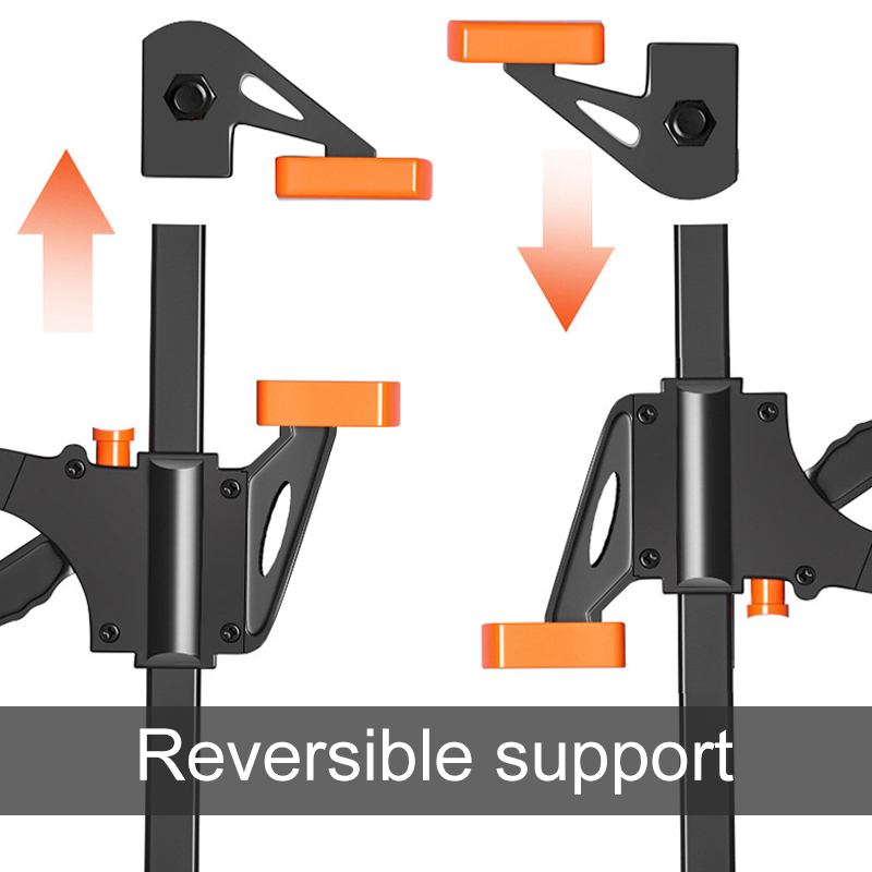 5 st Houtbewerking Mini 4 Inch F Klem Locator Nylon Snelle Houten Plank Klem Metalen Vaste Klem Handgereedschap set