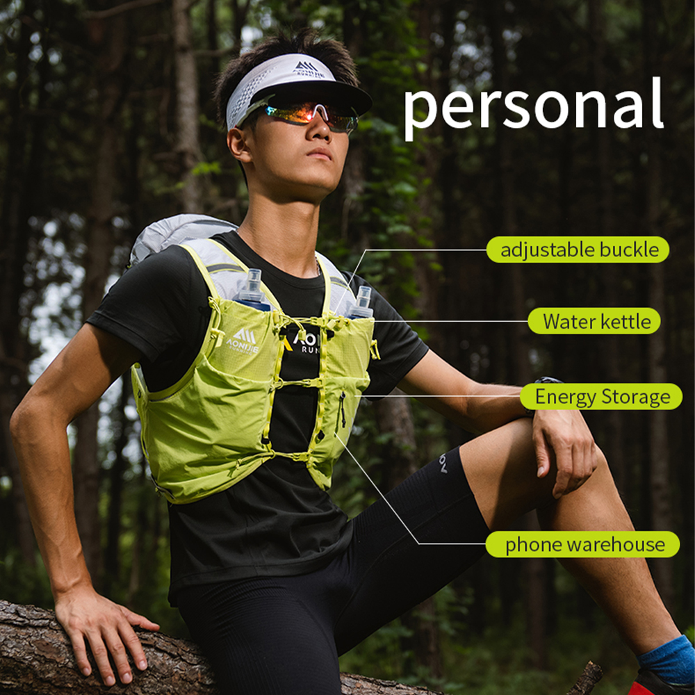 AONIJIE C9116-15L Mochila profesional para carreras de montaña de gran capacidad para ciclismo al aire libre adecuada para senderismo y montañismo