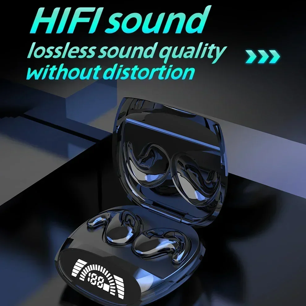 Esportes sem fio fones de ouvido bluetooth highend tws dupla orelha sono no ouvido md528 mini chamada indolor com cancelamento ruído fino