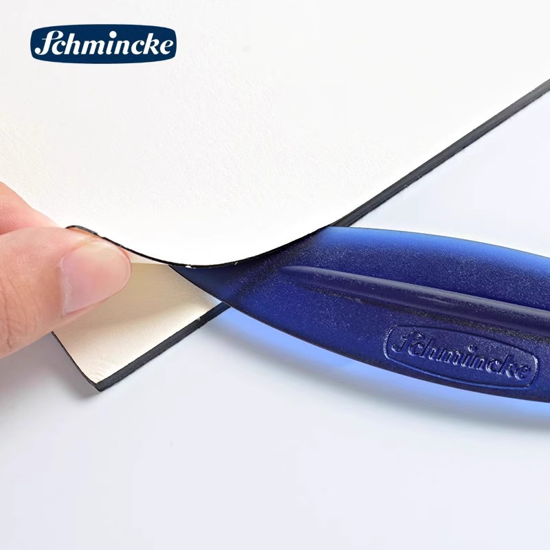 Four-sided Sealed Paper Sheet Separation Watercolor Book Special Paper Cutter Plastic Willow Leaf Knife Portable Painting Tool