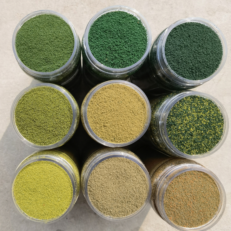 250ml Simulation Fine Turf Sponge Material Terrain Grass Powder For Military Sandtable Building Railway Model Scene Layout