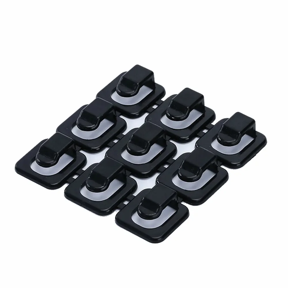 USB 정리함 케이블, 데스크 케이블 거치대, 자체 접착 케이블 클립 코드, 거치대 케이블 와인더 와이어 클립, 사무실 액세서리, 18 개