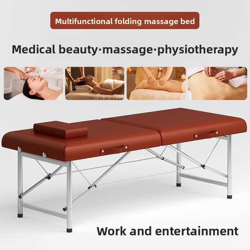 Folding Beauty Bed Observation Physiotherapy Bed Portable Massage Bed