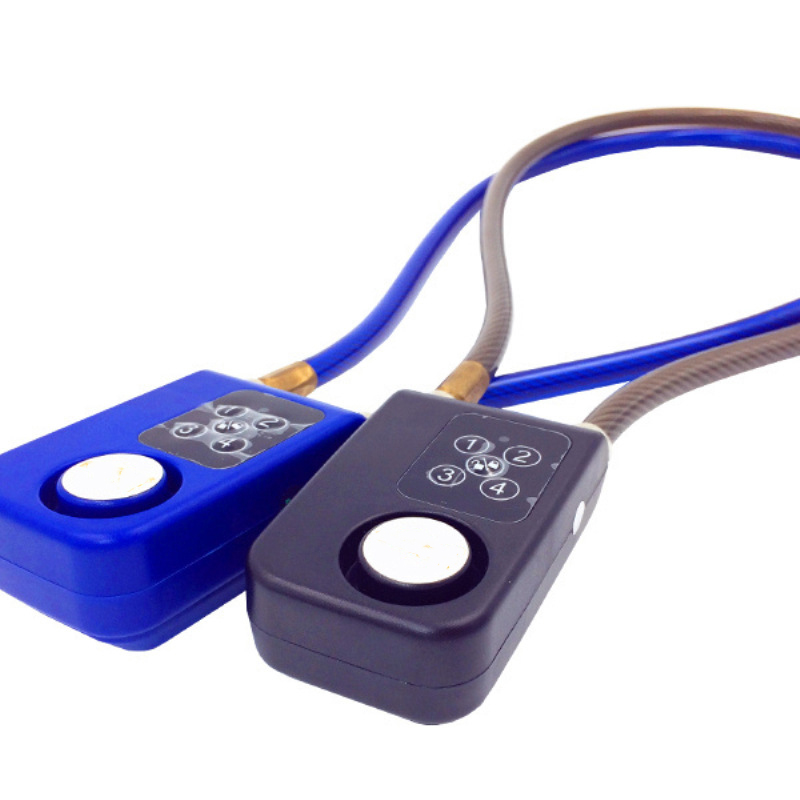 Electronic password alarm lock home doors and windows electric bike mountain anti-theft alarm outdoor waterproof security