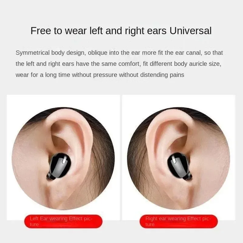 X9 fone de ouvido sem fio bluetooth 5.0 com microfone único fone de ouvido esportivo para xiaomi huawei fones de ouvido de som estéreo