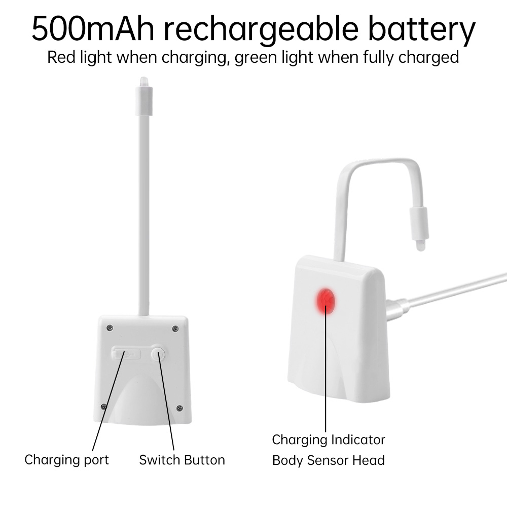 ห้องน้ํา Motion Sensor Light Backlight สมาร์ทไฟ LED Dimming โคมไฟสําหรับห้องน้ําชามห้องน้ํา WC