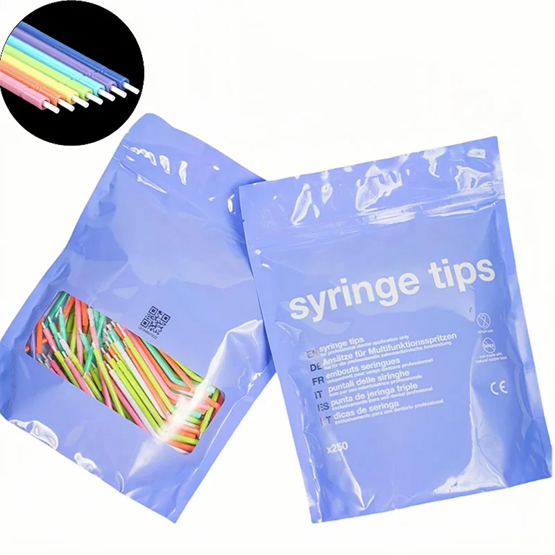 250 teile/beutel Einweg Düsen Spitze Rohre Für Dental Triple Air Wasser Spritze Für Dental Einheit Stuhl Zähne Bleaching Zahnarzt Werkzeuge