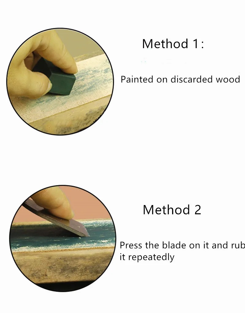 Pâte à polir à l'oxyde vert Dnomium, 3x3cm, 30g, 1 pièce, pour le bricolage