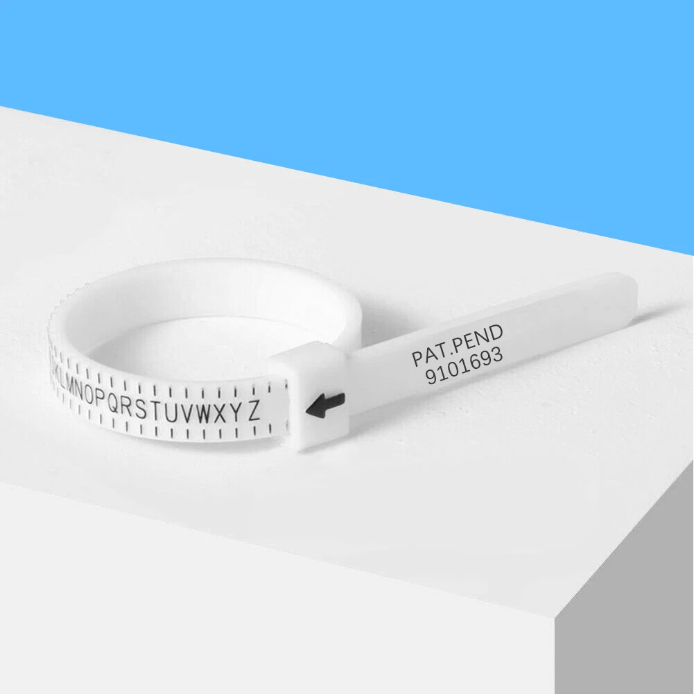 Rings Measuring Tape Measure Finger Size Measurement UK/AU A-Z Ring Sizer Accessory Insert Guard Tightener Tools
