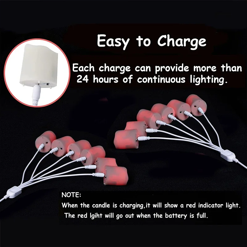 Wiederaufladbare Led Kerzen Timer Fernbedienung LED Licht Flammenlose Für Hochzeit Zimmer Garten Urlaub Beleuchtung Wohnkultur Tee Kerze Lampe