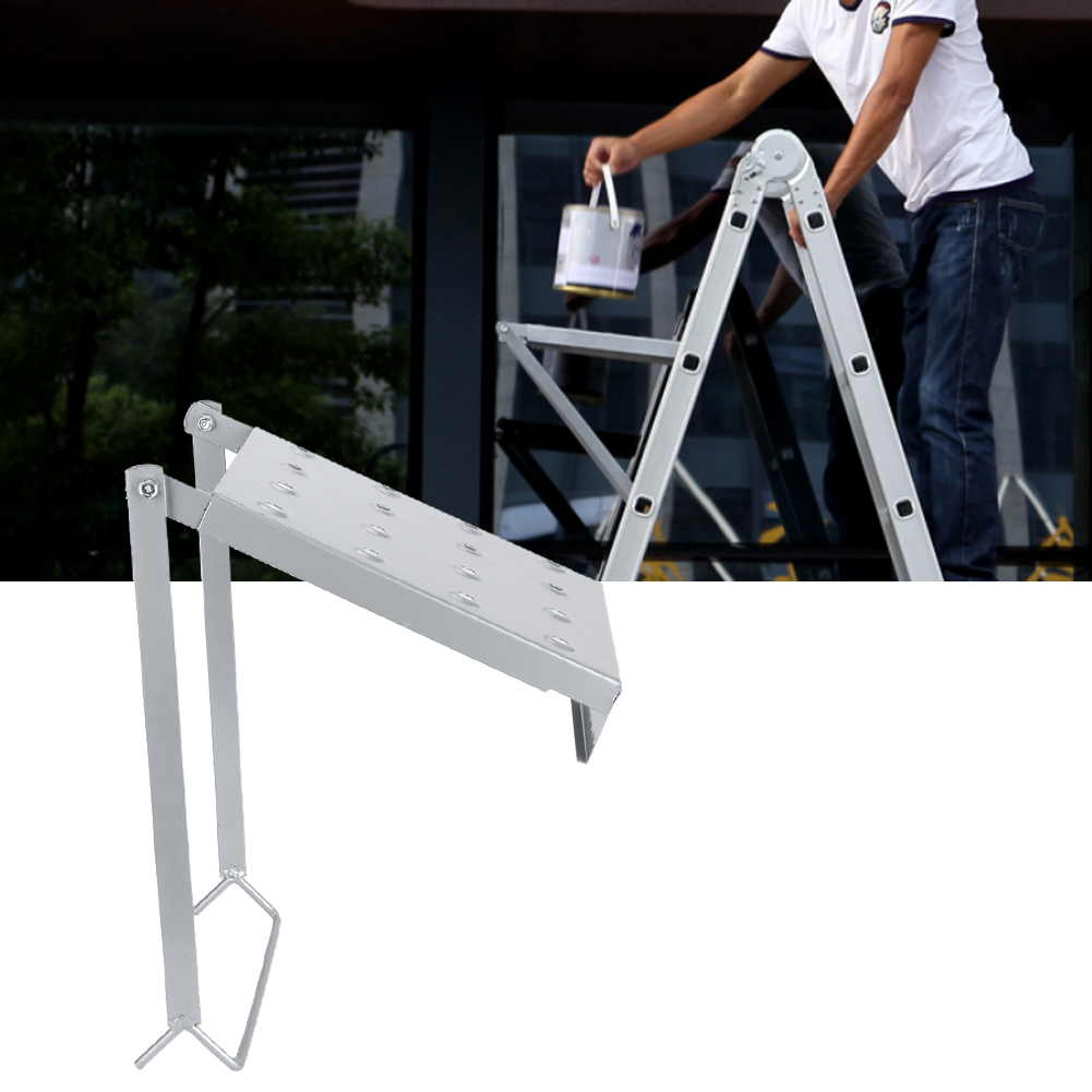 Ladder Work Stand Heavy Duty Movable Anti‑Slip Ladders Working  Stand Accessory Building Supplies Ladders Accessory