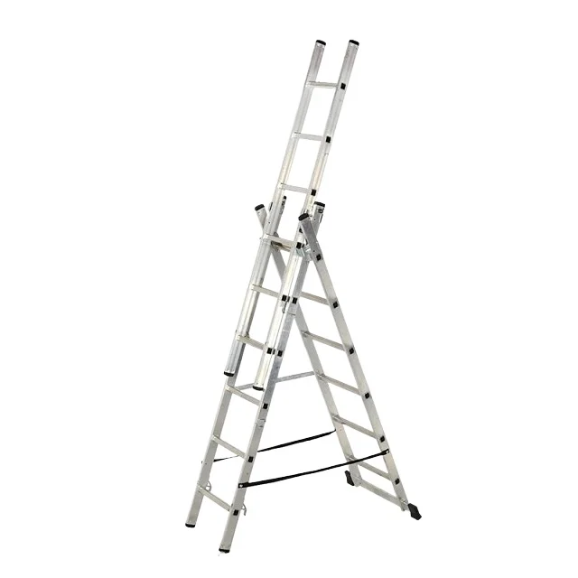 Escada de combinação de rack de escada Escada industrial de alumínio Escada telescópica de madeira