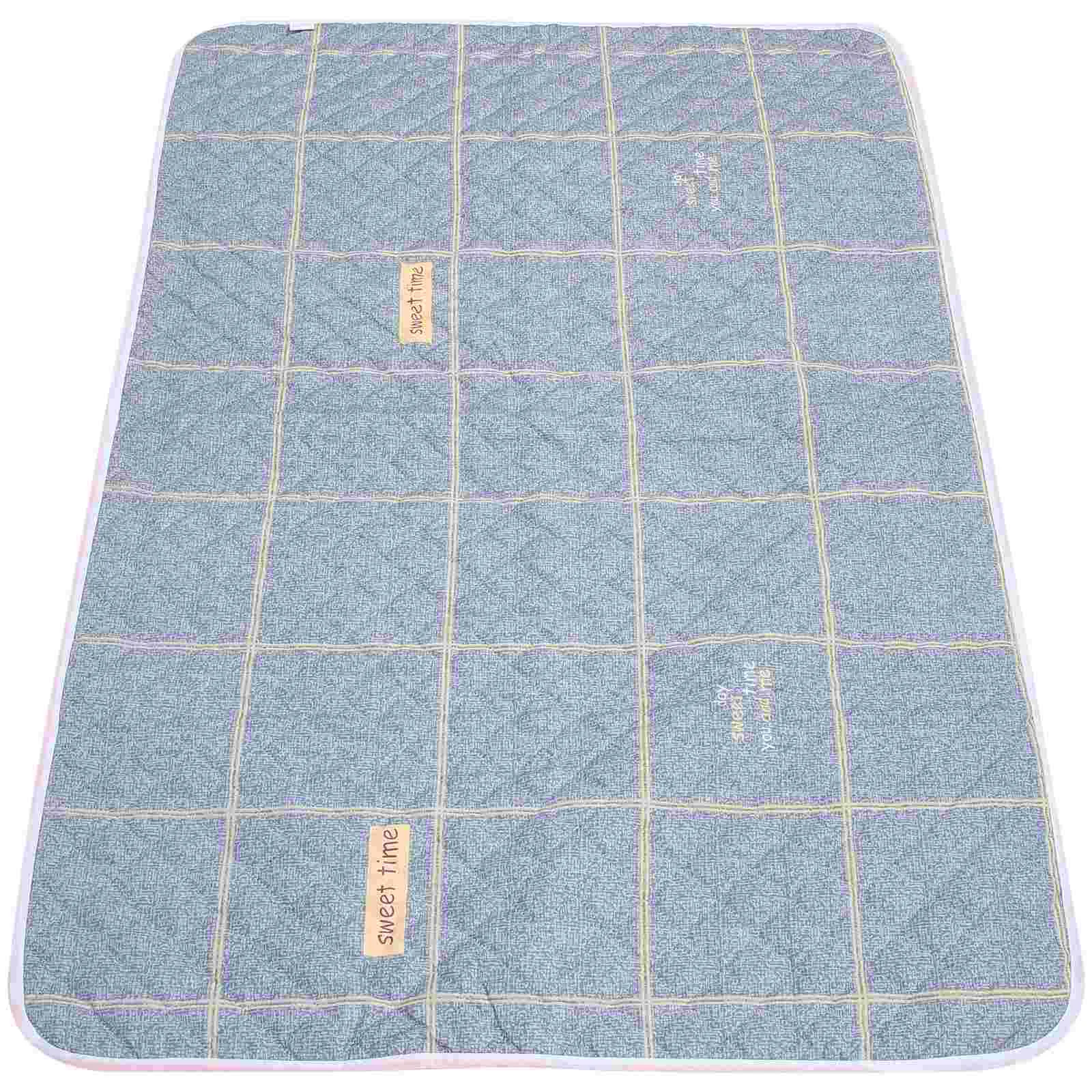 ปัสสาวะที่นอนผ้าอ้อมล้างทําความสะอาดได้ Incontinence Pads สําหรับเตียง Chuck Pee Cotton Man ผู้ใหญ่สบาย