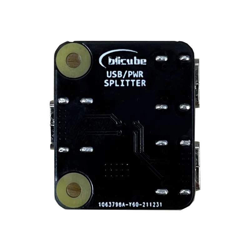 Divisor de corriente USB para Raspberry Pi BliKVM "KVM sobre IP", compatible con HDMI, CSI 1 en 2, divisor de corriente tipo C