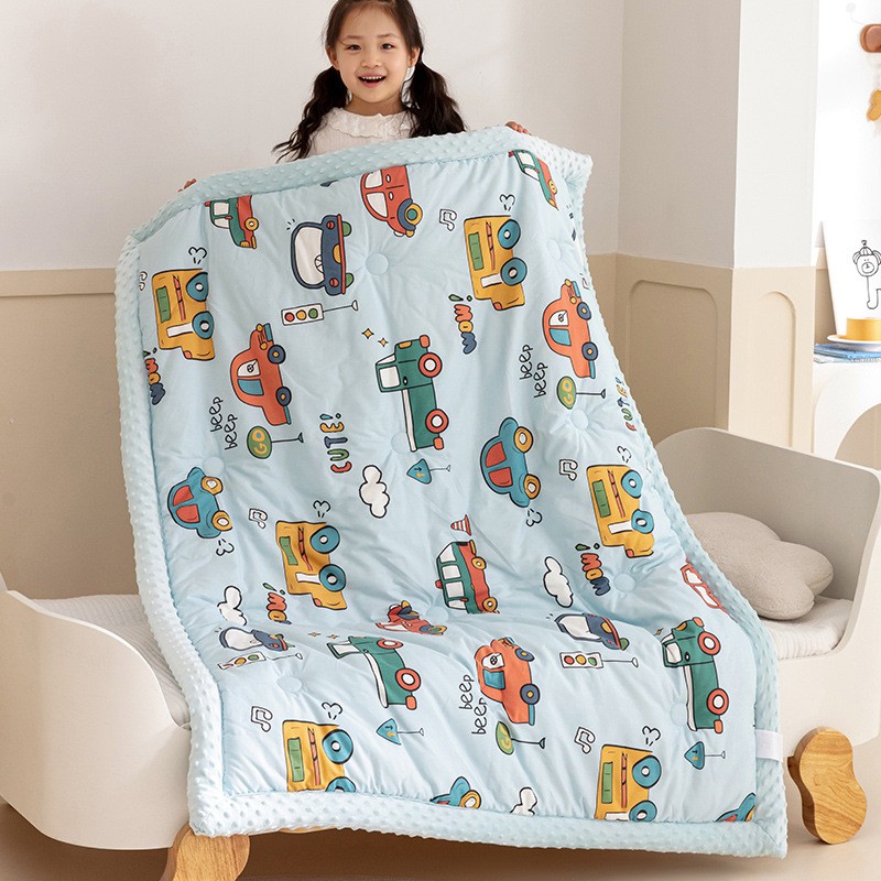 120X150 cm Cotone Autunno Trapunta per bambini Coperta Doudou Neonato Inverno Caldo Bambini Trapunta Addensare Trapunta per bambini Biancheria da letto Articolo per bambini
