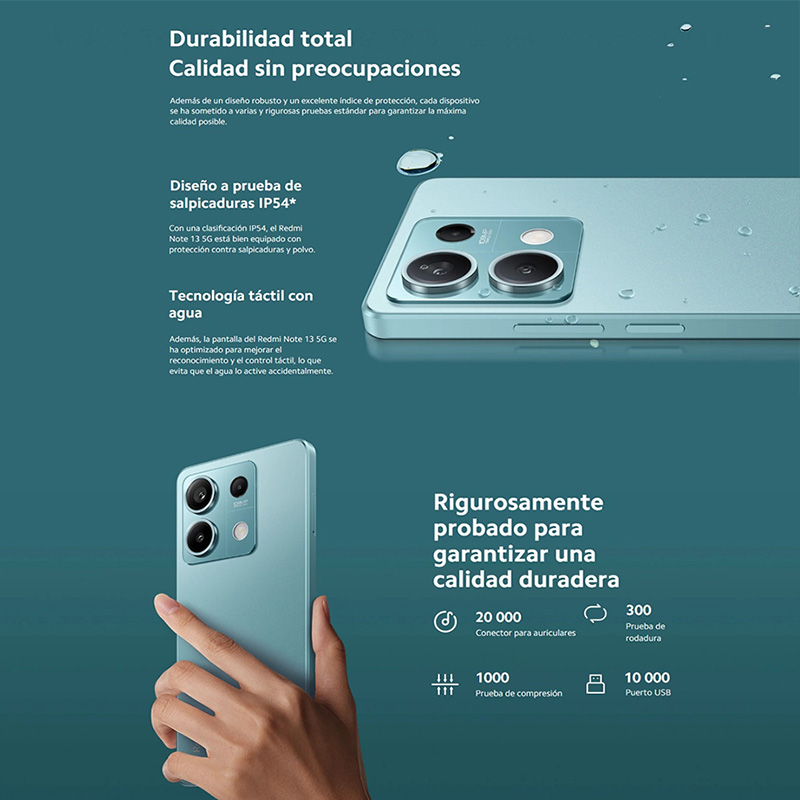 Xiaomi Redmi Note 13 5G 6GB RAM 128GB ROM，NFC,MediaTek Dimensity 6080，120HZ，108MP Camera，33W charging，5000mAh