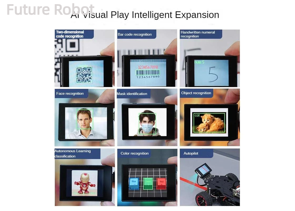 K210 Visual Module WonderMV Vision Recognition Module Smart Camera Python Development Board Programmable Canmv Sensor for Robot