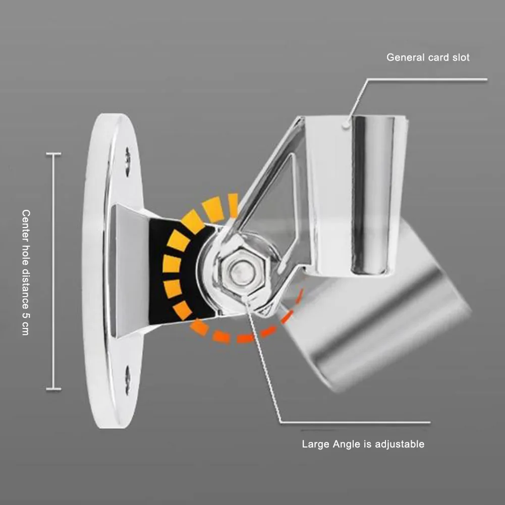 Support de Douche Kahve, Base Fixi, Support de Pomme de Douche Wall Mural Universal, Pul Perovizateur à Main, Support de Base Fix