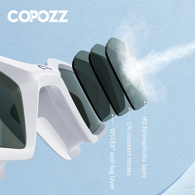 COPOZZ プロフェッショナル女性水泳ゴーグル電気メッキ水泳メガネ防曇 UV 保護調節可能な大人の水泳眼鏡男性