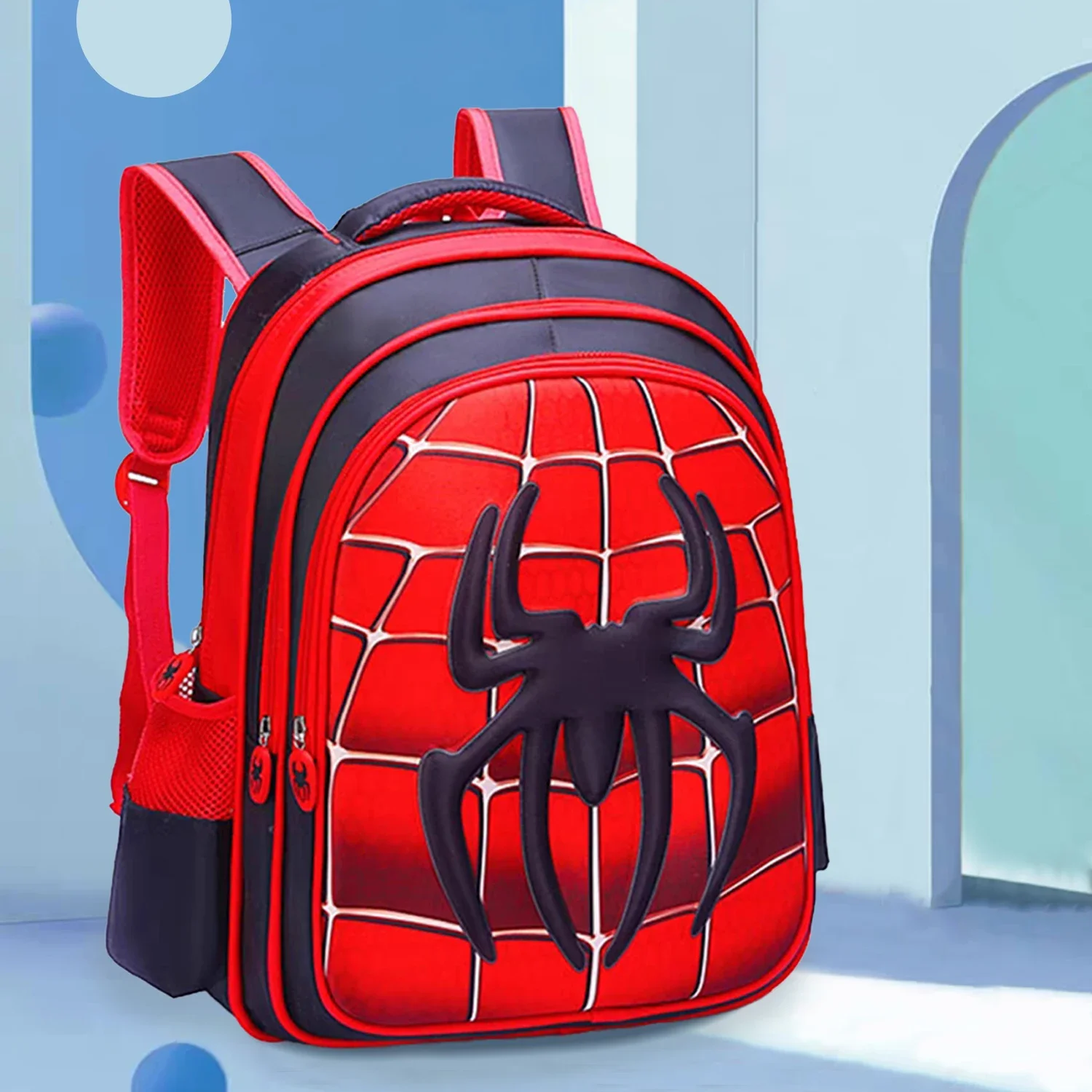 Children schoolbag cartoon spiderman 3D hard shell backpack elementary school boy girl waterproof backpack