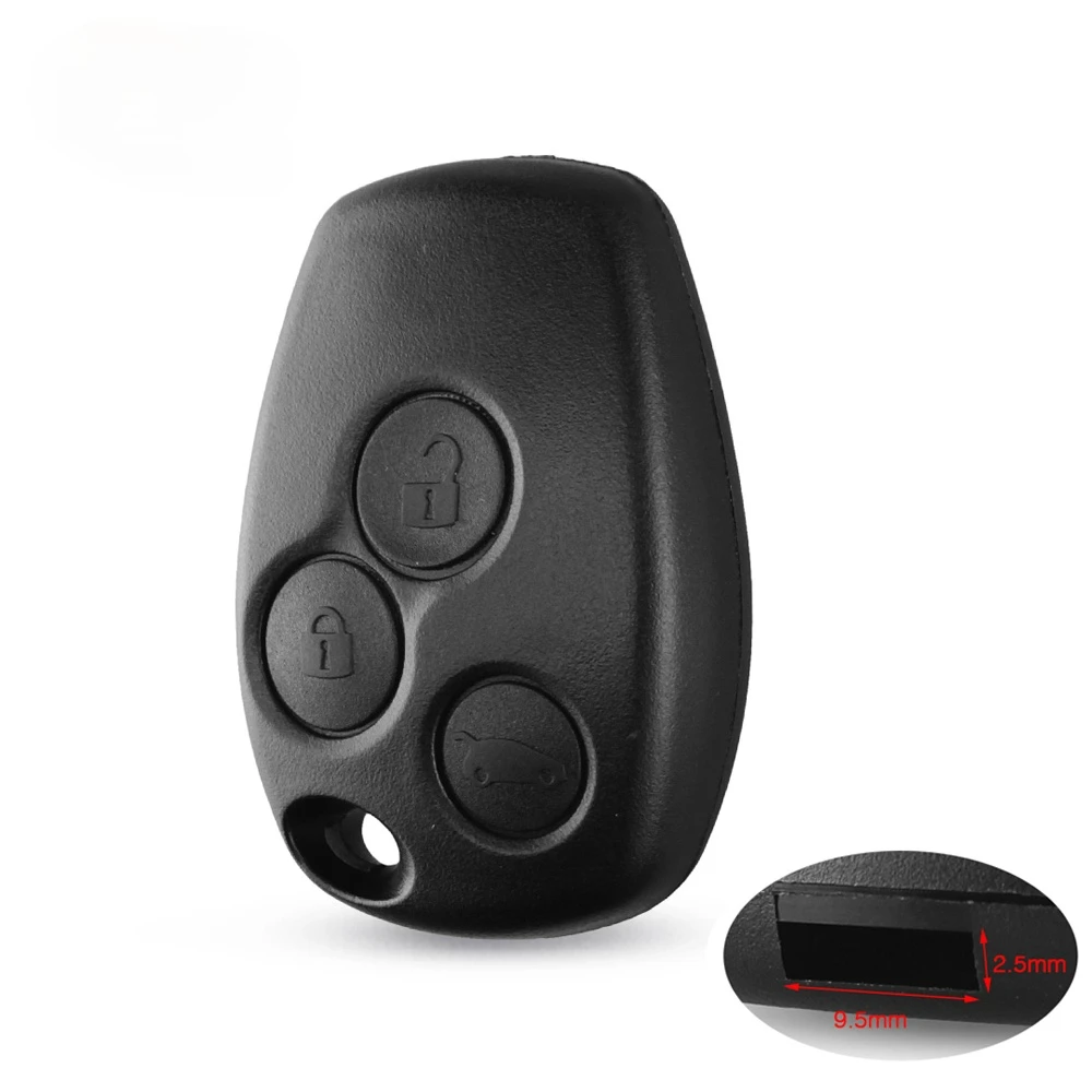 KEYYOU For Renault Car Key Case For Renault Megane Modus Espace Laguna Duster Logan Sandero Fluence Clio Kango