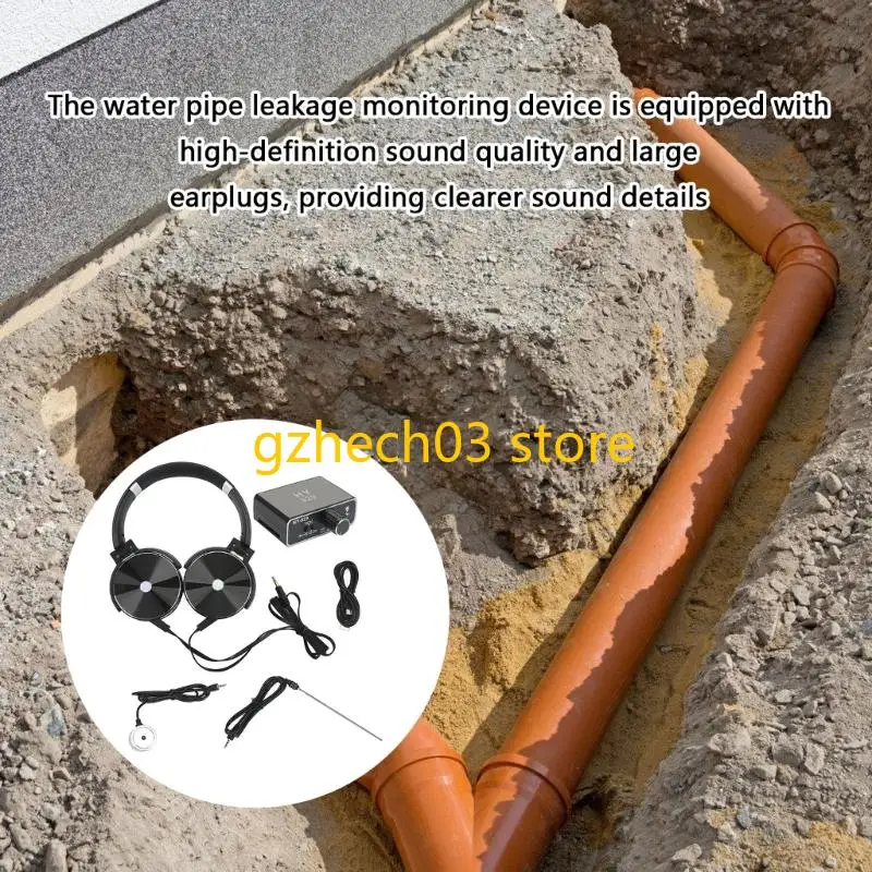 Detectors G2AC Professional Water Detectors для подземных труб с двойными зондами и наушниками