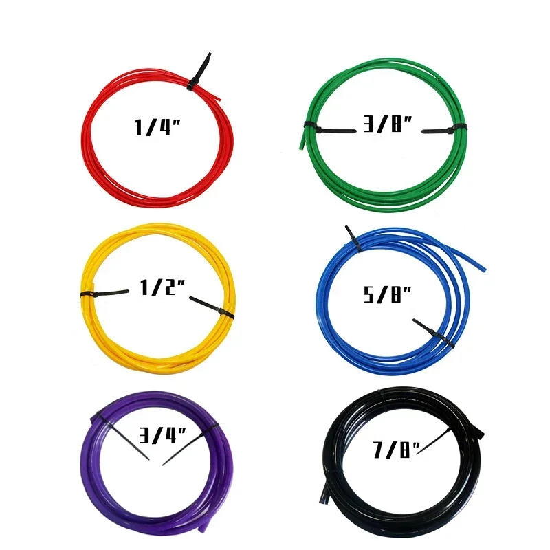 PEプラスチック銅パイププロテクター,エアコン,変形防止,パイプ保護ツール,1/4 ", 3/8", 1/2 ", 5/8"