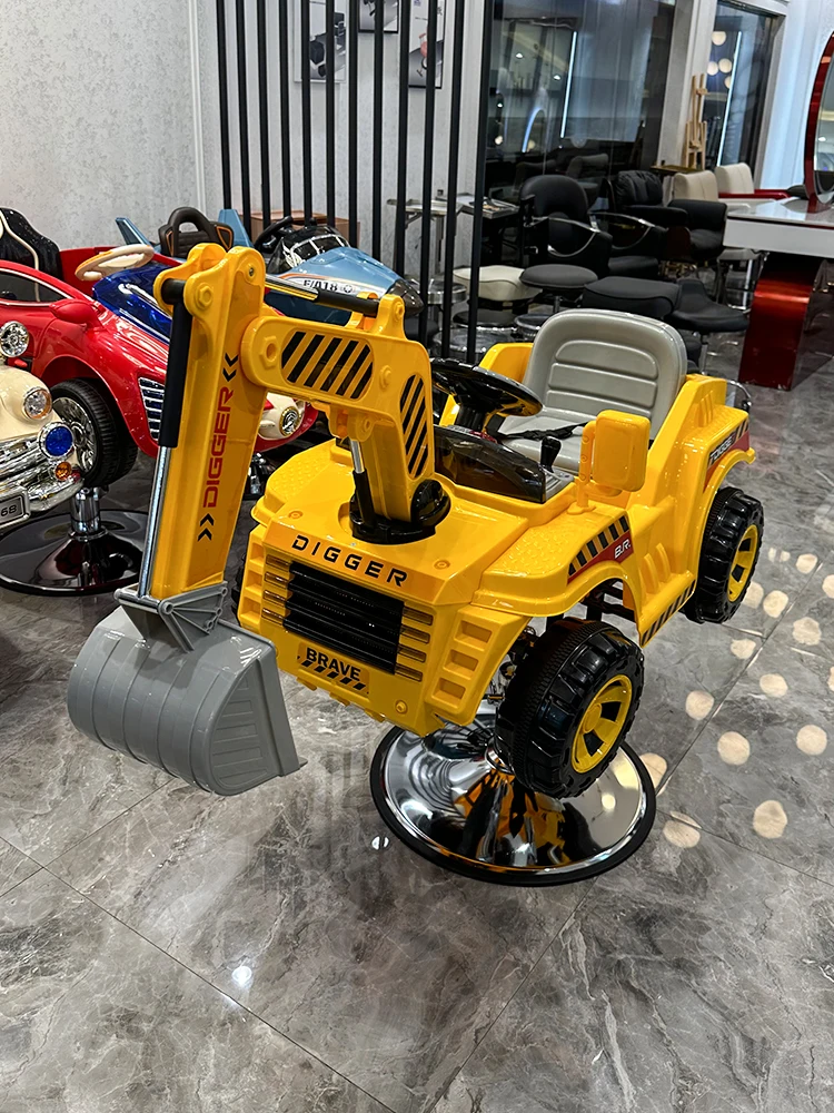 Kinder Friseursalon Friseursalon spezielle Cartoon Simulation Auto Haarschnitt Stuhl Kindersitz