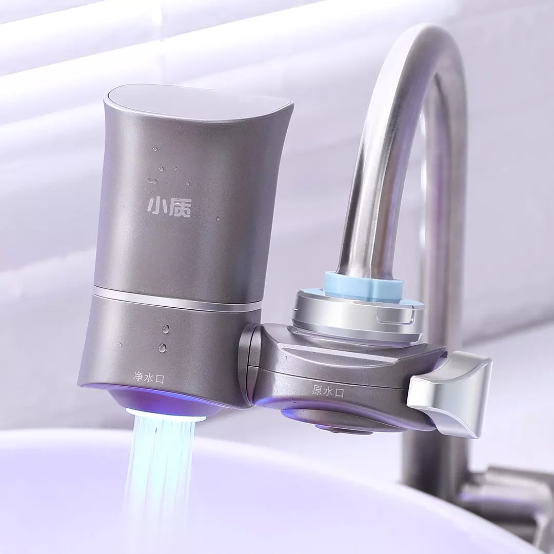 New Youpin Water-power Sterilization Faucet Water Purifier Ultraviolet Deep Sterilization 6-stage Fine Filtration