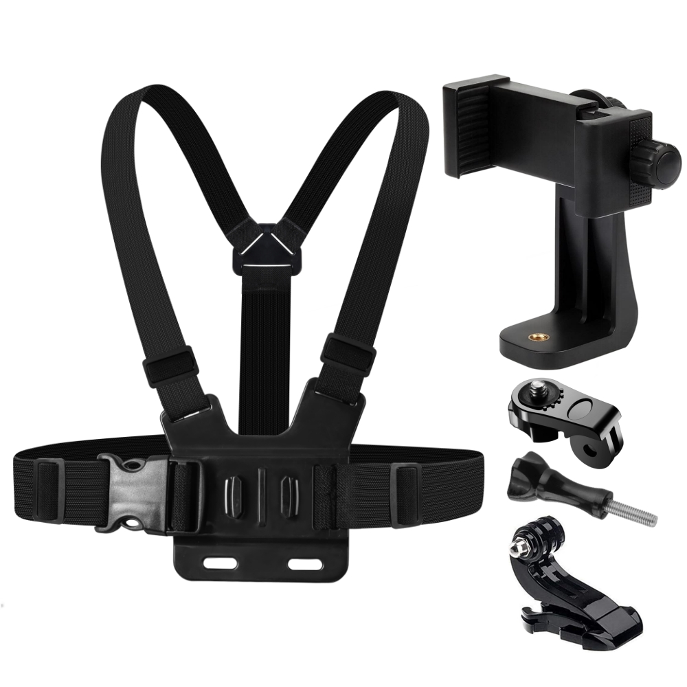 Sangle de poitrine pour téléphone, ceinture de montage pour Iphone 14, support pour Smartphone Mobile GoPro Hero 13 12 11 10 9 DJI Action Camera, prise de vue en direct