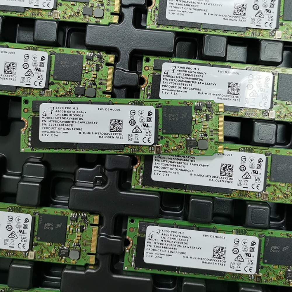 5300 PRO New Original for Micron SSD 5300 BOOT 240G 480G 960G 1.92T M.2 NGFF SATS 2280 Enterprise level Solid State Drive