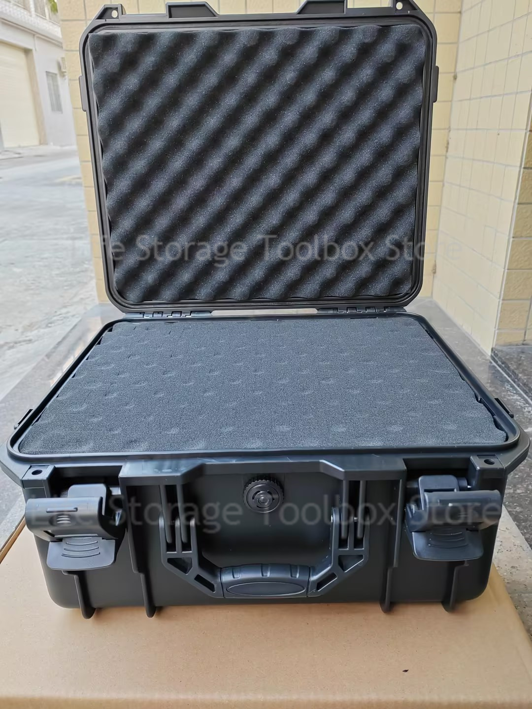 Durable ABS Tool Box Equipment Case Waterproof Hard Case With Foam Tool Storage box Large Camera Safety Protector Organizer box