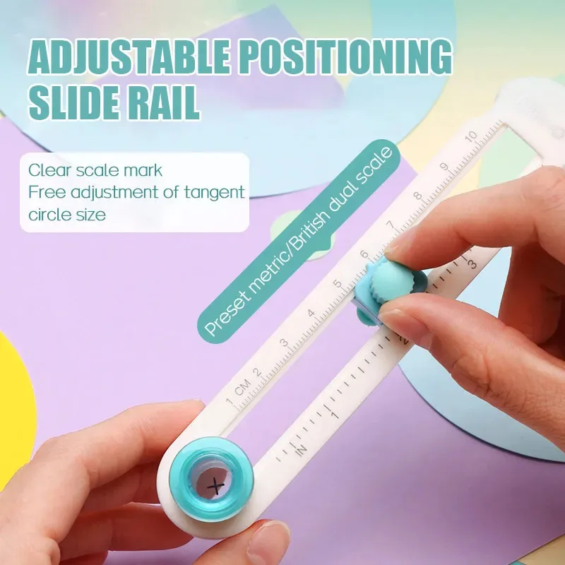 Mini Round Circle Paper Cutter 2cm-20cm Diameter Round Cutting Tool