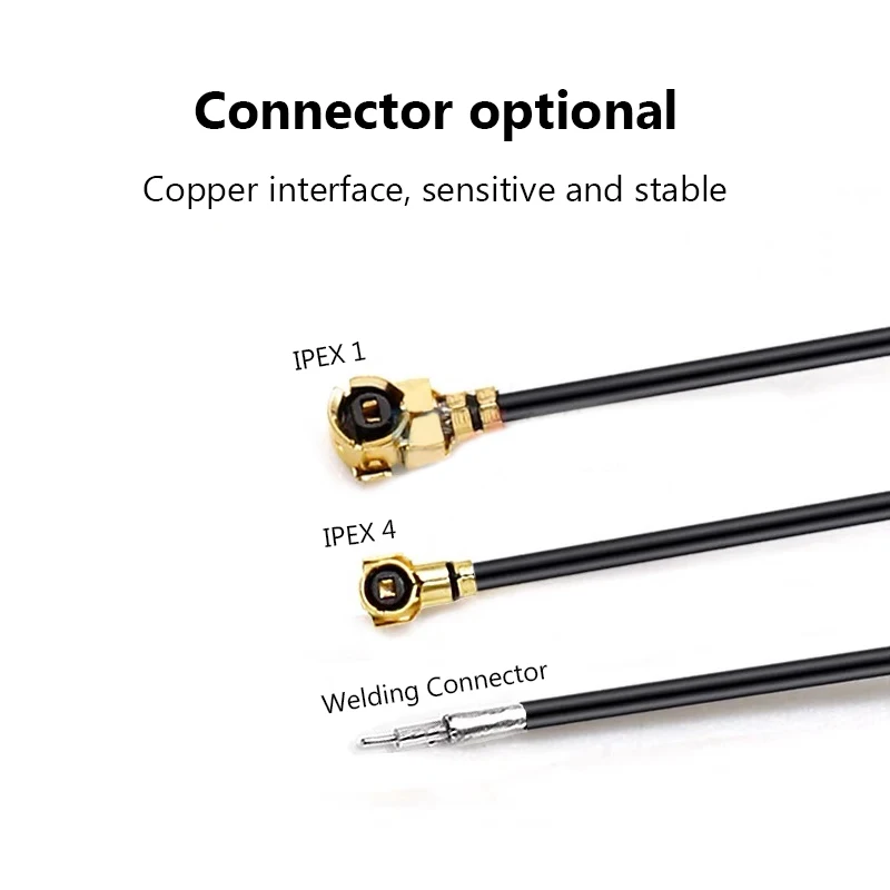 2 pz Antenna Wifi 2.4G 5.8G Dual Band FPC Built-in Scheda Morbida Wifi Bluetooth PCB Patch Guadagno Antenna 15 cm Cavo Adattatore