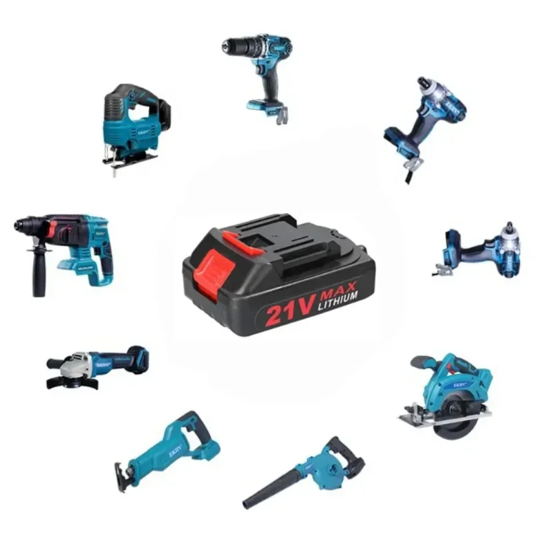 21V 充電式リチウムイオンバッテリー大容量コードレス電動工具バッテリーマキタ 21V ツール交換バッテリー