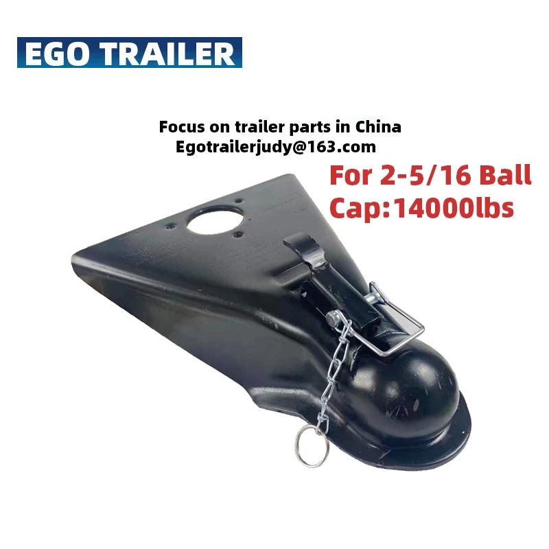 EgoTrailer 14000lbs 2-5/16Hitch Ball A Frame Trailer Coupler Coupling RV Aksesoris Suku Cadang Trailer