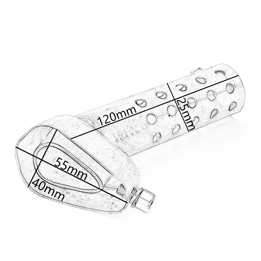 Catalisador frontal universal de extremidade média db killer para silenciador de escapamento de motocicleta eliminador de som de ruído