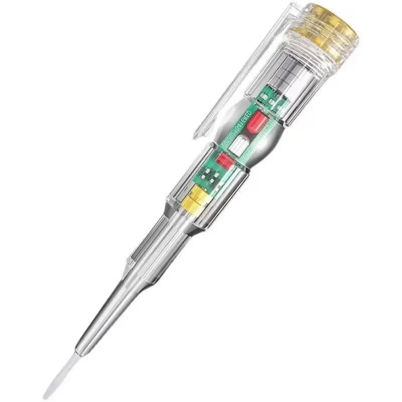 Probador de voltaje, bolígrafo, destornillador, sonda, probador de voltaje de luz, Detector, destornillador eléctrico, indicador, probador de circuito para el hogar