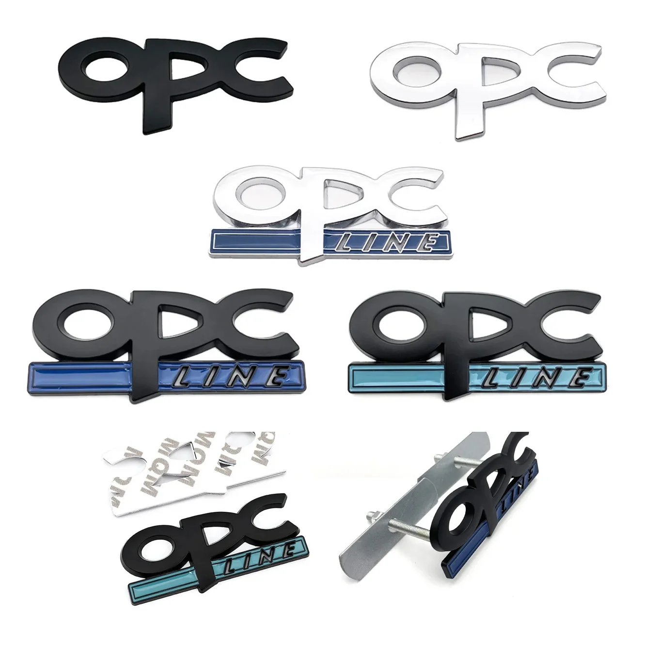OPC Line Emblem Frontgrill Abzeichen Schwanz Aufkleber Logo für Opel Astra G H J K F Corsa D Zafira B Insignia Mokka Regal Zubehör