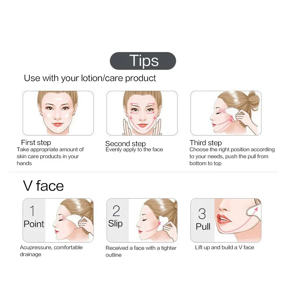 Ngọc Bích Tự Nhiên Đá Gạc Sha Cạp Guasha Mặt Nâng Thiết Bị Thạch Anh Hồng Gouache Máy Mát Xa Da Mặt Cổ Lưng Massage Toàn Thân Dụng Cụ